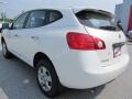 2011 Pearl White Nissan Rogue S  photo #3