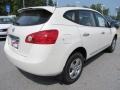 2011 Pearl White Nissan Rogue S  photo #5