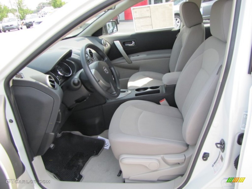 2011 Rogue S - Pearl White / Gray photo #9