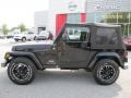 2005 Black Jeep Wrangler X 4x4  photo #2