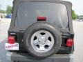 2005 Black Jeep Wrangler X 4x4  photo #4