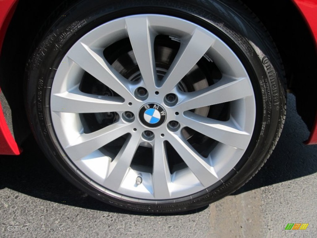 2008 3 Series 328i Sedan - Crimson Red / Beige photo #9