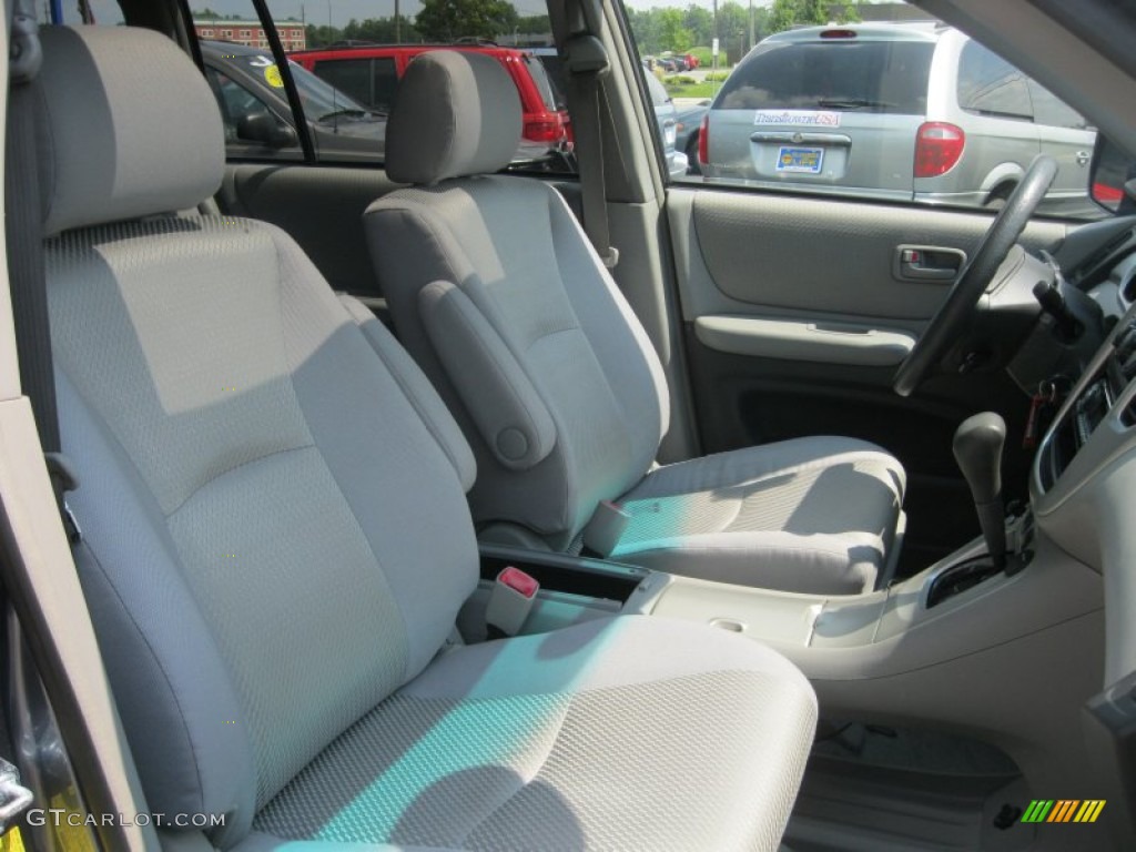 2005 Highlander V6 4WD - Bluestone Metallic / Gray photo #19