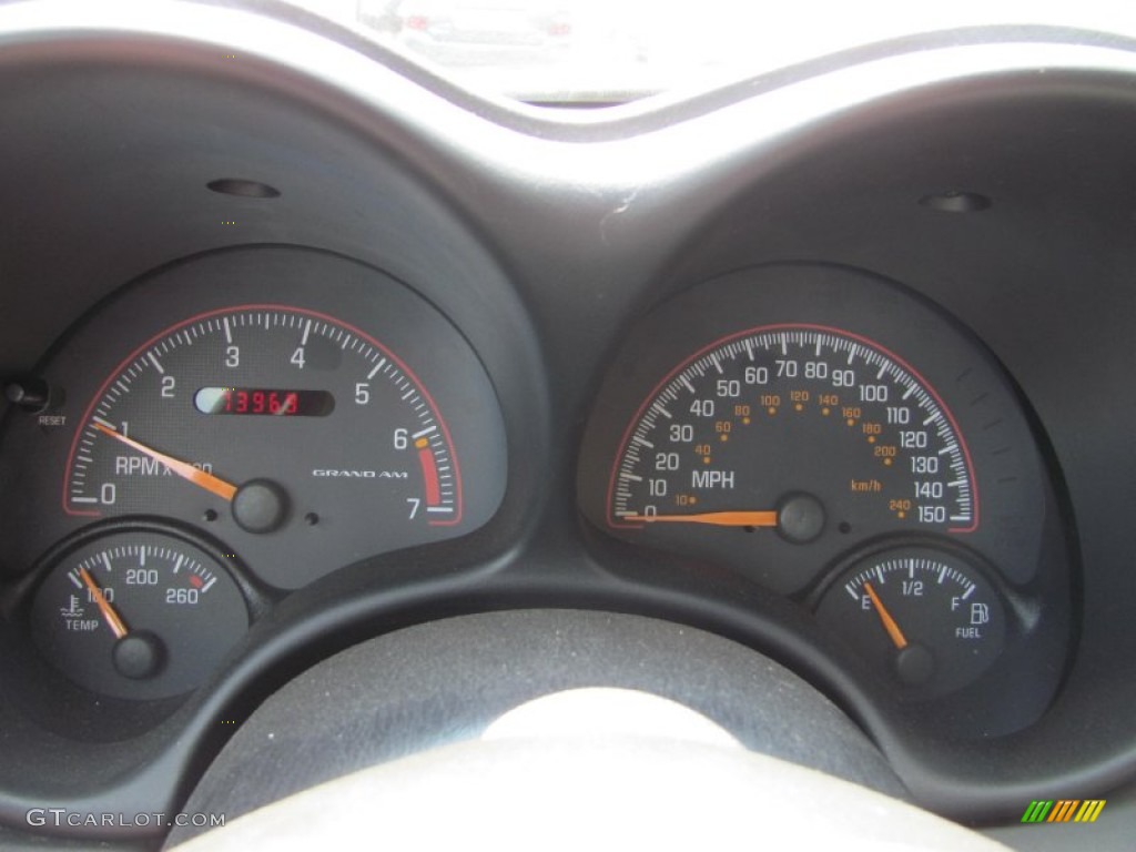 2003 Pontiac Grand Am GT Coupe Gauges Photo #53184038