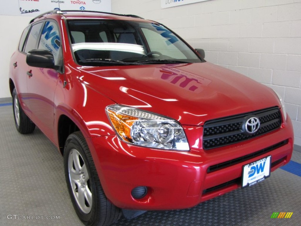 Barcelona Red Pearl Toyota RAV4