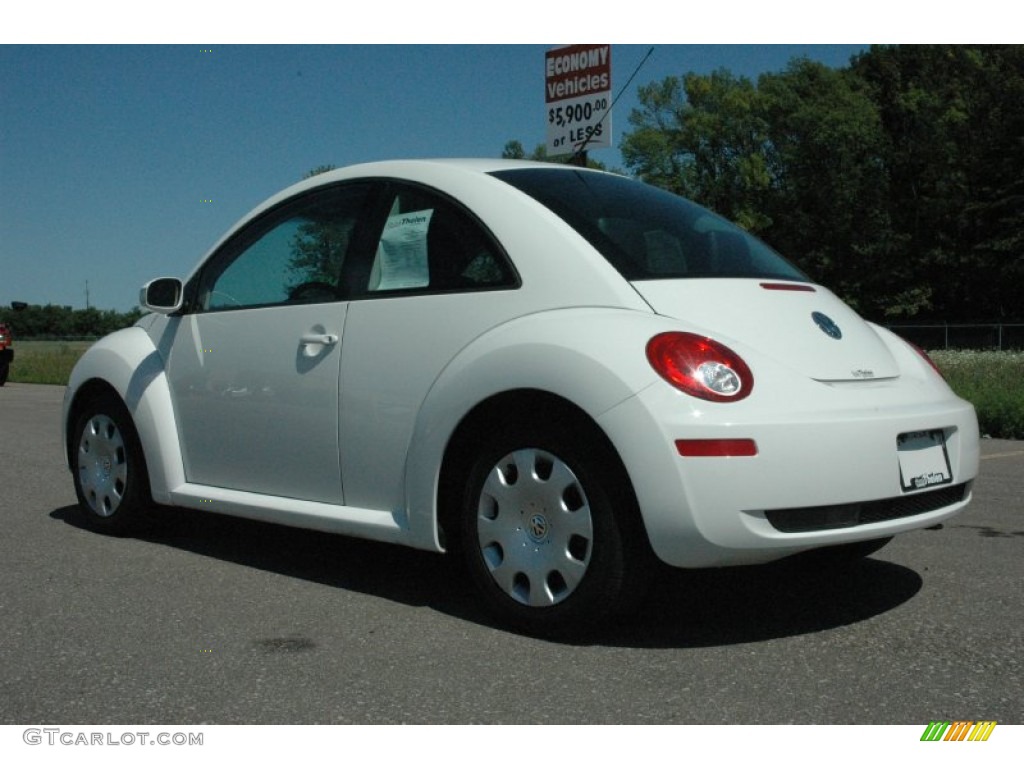 2010 New Beetle 2.5 Coupe - Candy White / Black photo #6