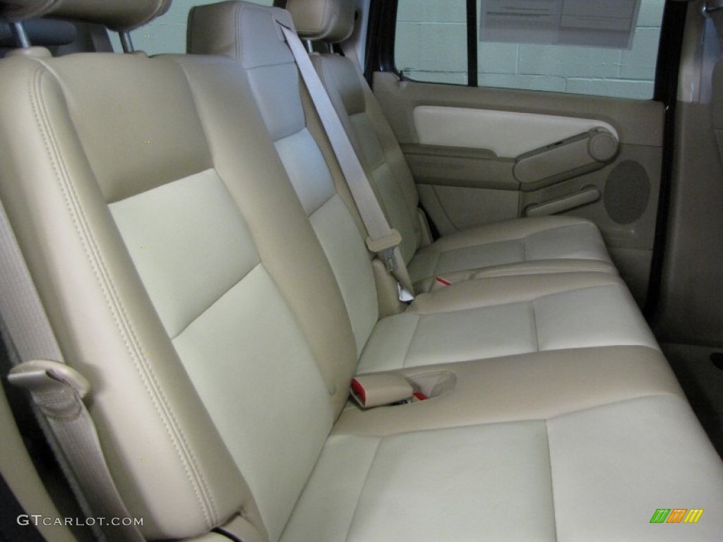Black/Stone Interior 2008 Ford Explorer Limited AWD Photo #53185247