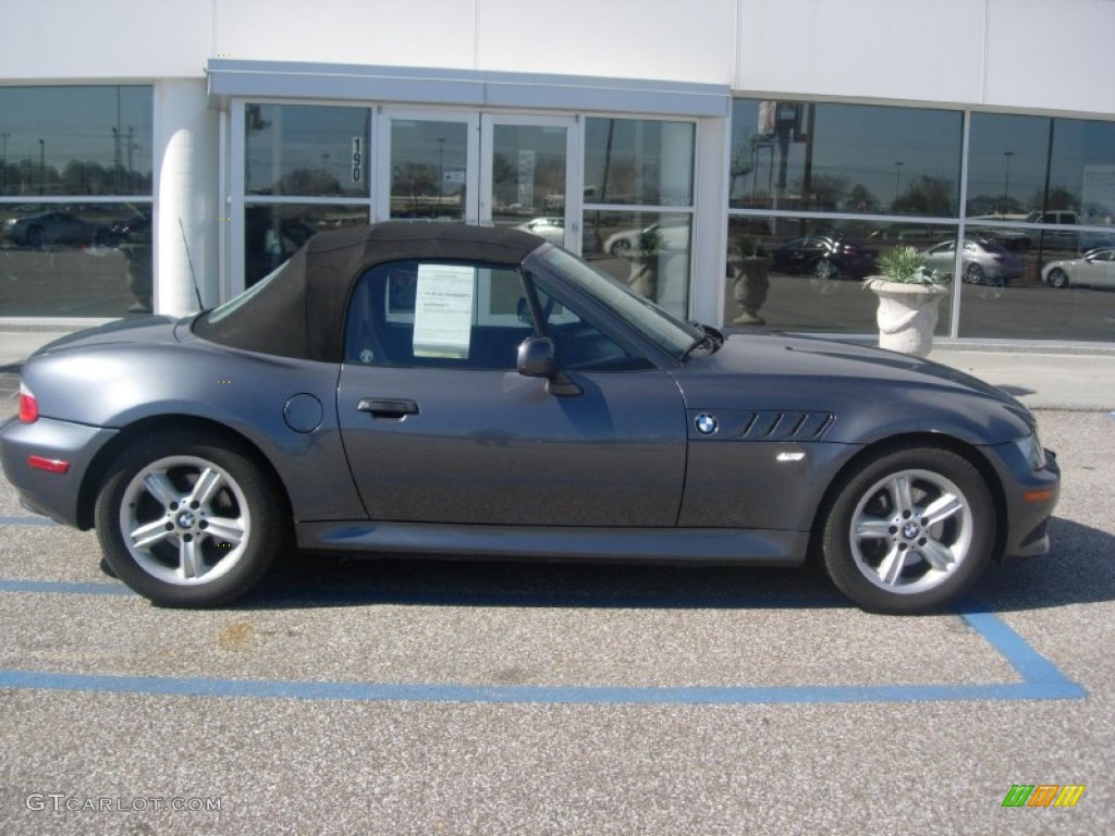 2000 Z3 2.3 Roadster - Steel Grey Metallic / Tanin Red photo #5