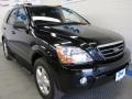 2008 Ebony Black Kia Sorento LX 4x4  photo #1