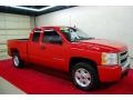 Victory Red 2009 Chevrolet Silverado 1500 LS Extended Cab Exterior