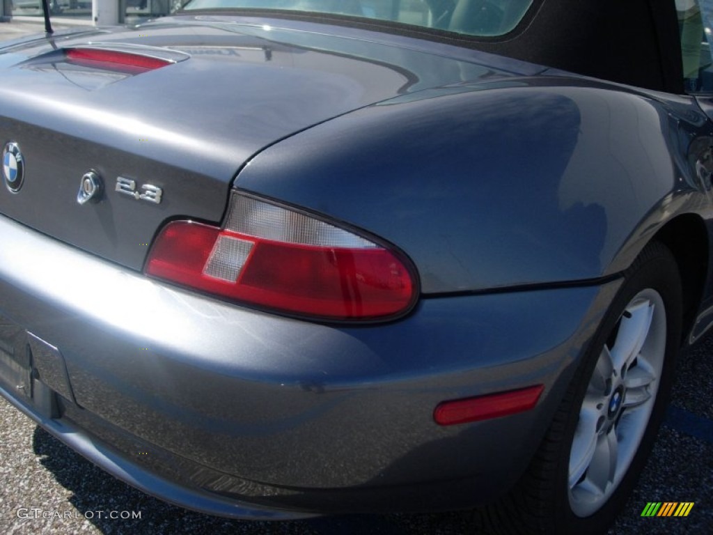 2000 Z3 2.3 Roadster - Steel Grey Metallic / Tanin Red photo #10