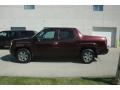 2008 Dark Cherry Pearl Honda Ridgeline RTX  photo #11