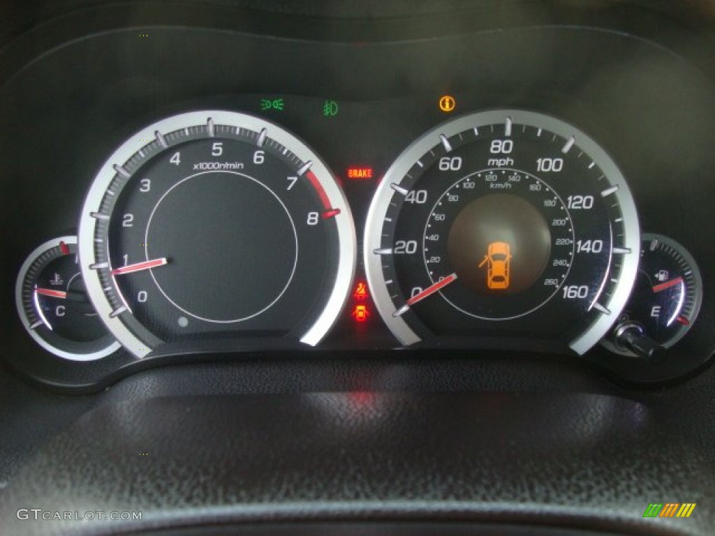 2009 Acura TSX Sedan Gauges Photo #53186378