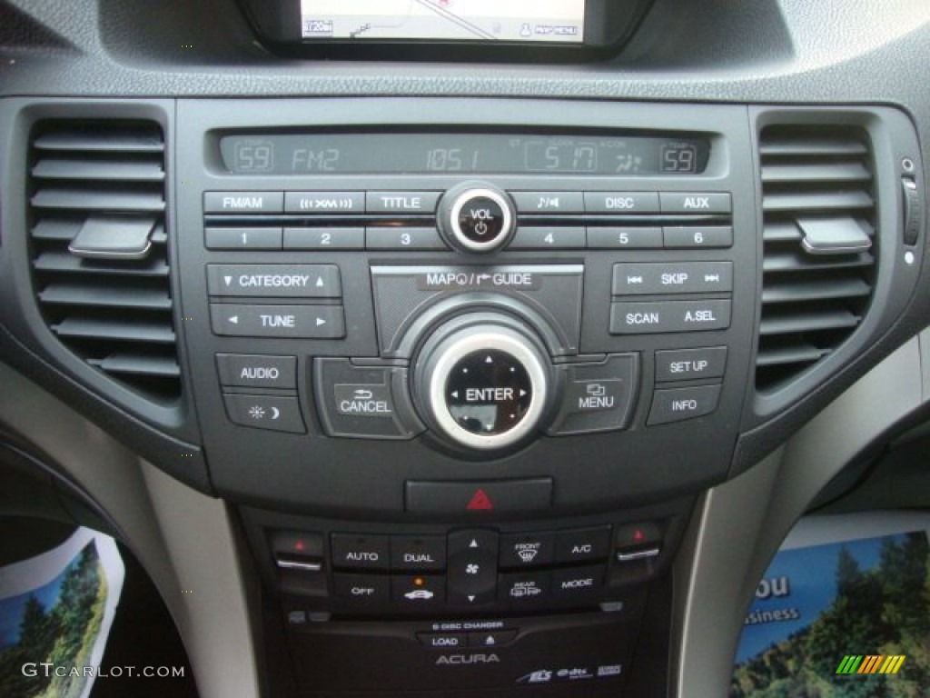 2009 Acura TSX Sedan Audio System Photos