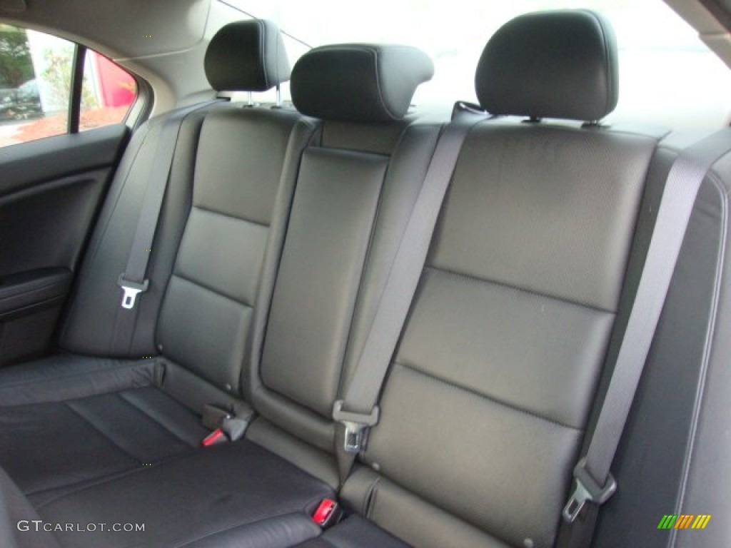 Ebony Interior 2009 Acura TSX Sedan Photo #53186546