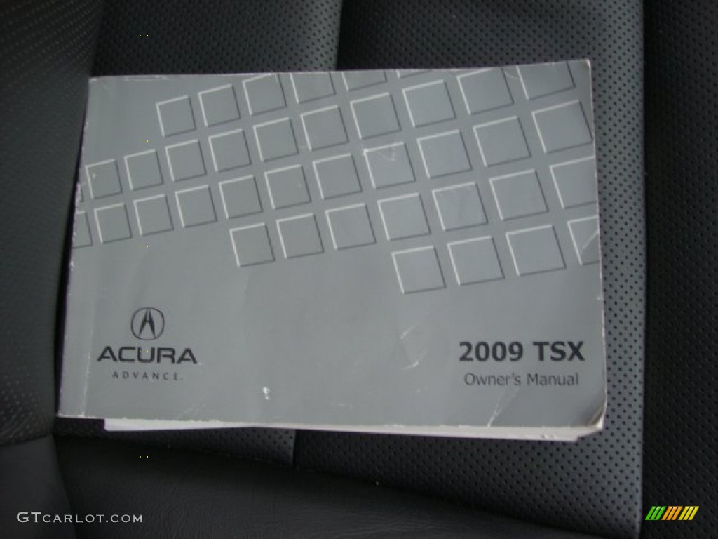 2009 TSX Sedan - Grigio Metallic / Ebony photo #35