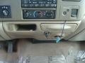2003 Ford F250 Super Duty Medium Parchment Beige Interior Controls Photo
