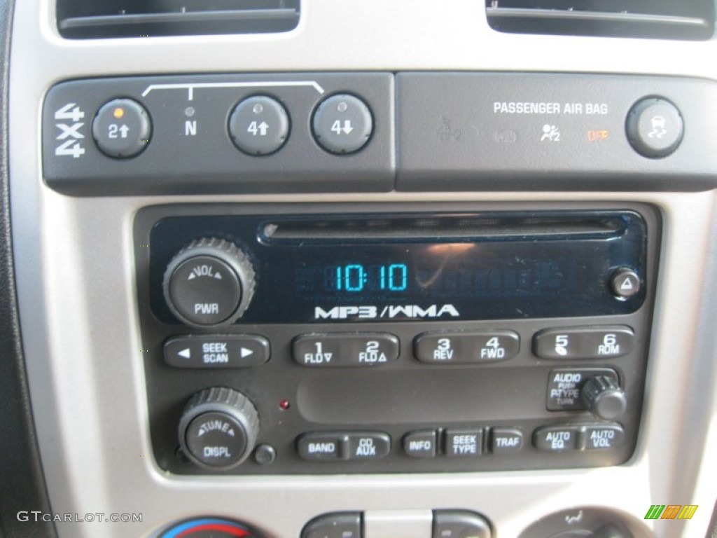 2010 Chevrolet Colorado LT Crew Cab 4x4 Audio System Photos