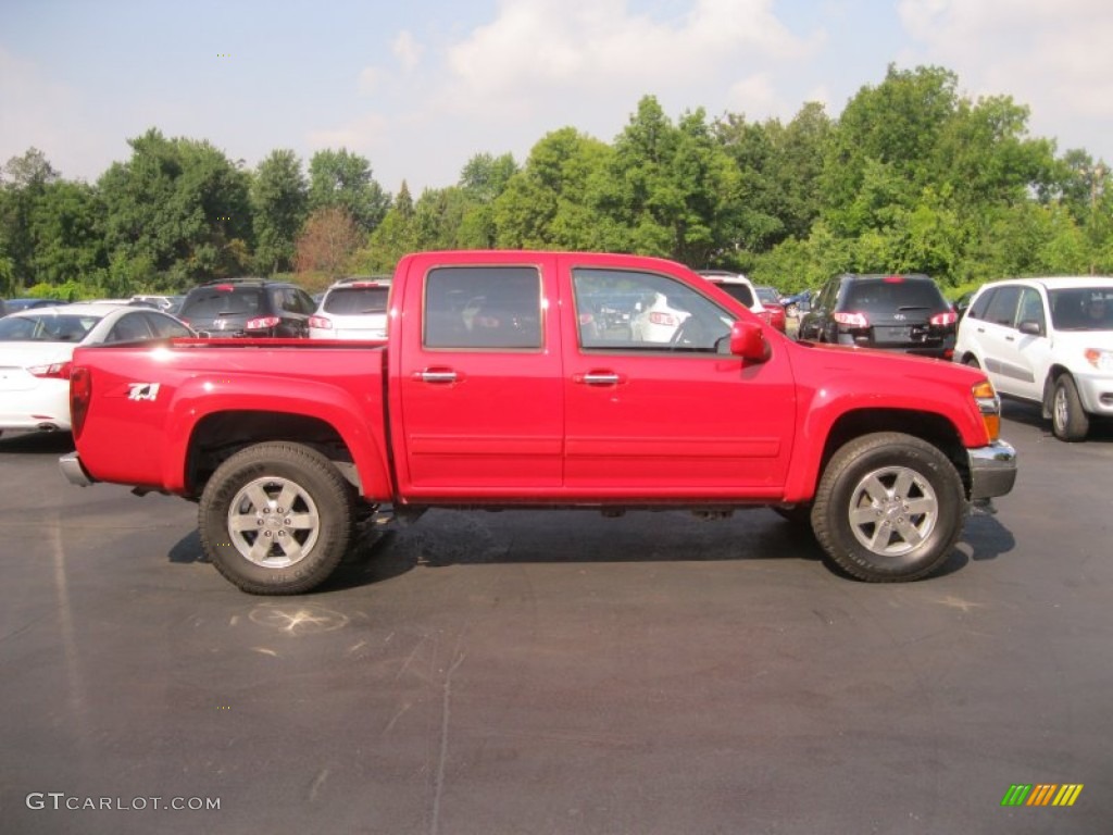 Victory Red 2010 Chevrolet Colorado LT Crew Cab 4x4 Exterior Photo #53187488