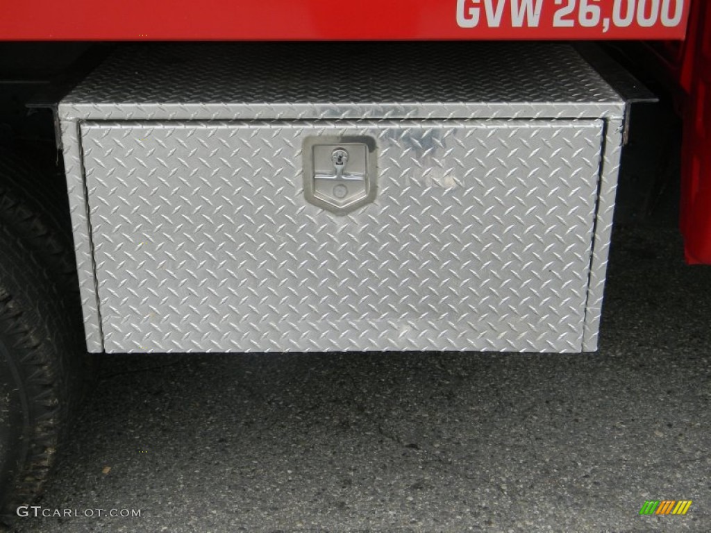 2009 Ram 3500 SLT Quad Cab 4x4 Chassis Dump Truck - Flame Red / Medium Slate Gray photo #26
