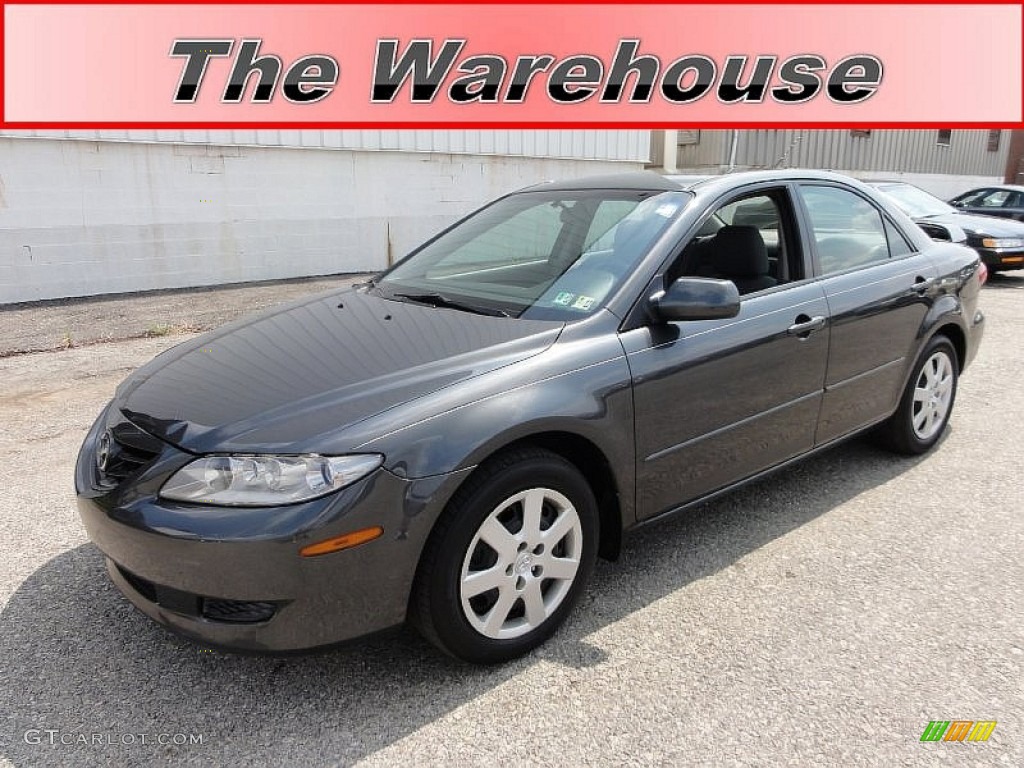 2005 MAZDA6 i Sedan - Steel Gray Metallic / Gray photo #1