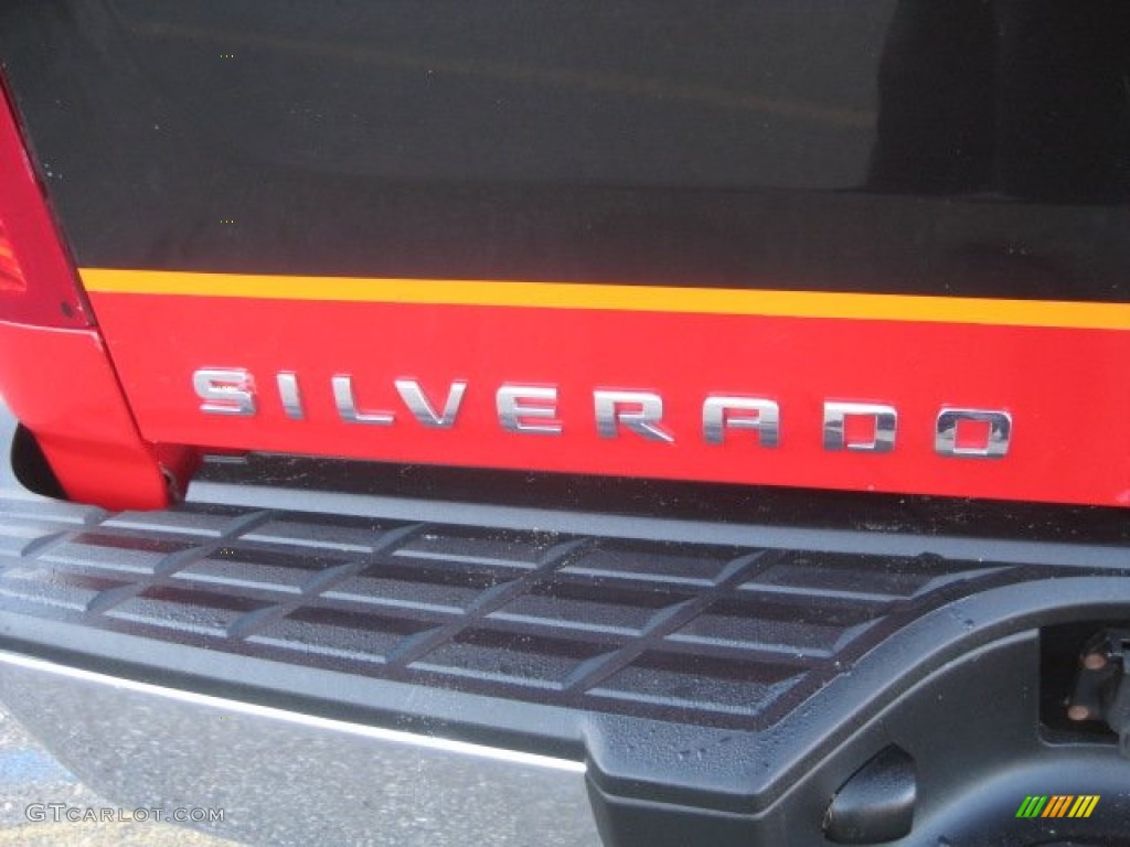 2007 Silverado 1500 Work Truck Regular Cab - Victory Red / Dark Titanium Gray photo #18