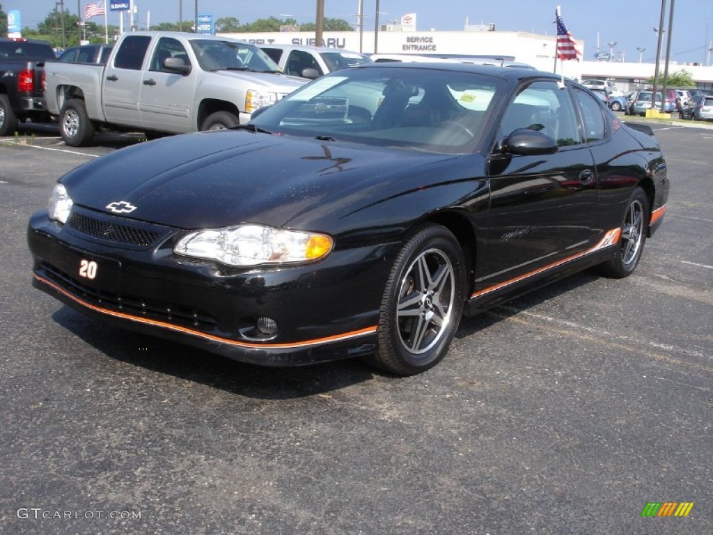 2005 Monte Carlo Supercharged SS Tony Stewart Signature Series - Black / Ebony photo #1