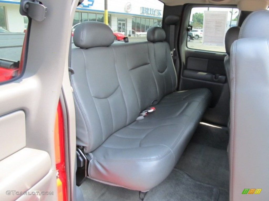 Dark Charcoal Interior 2004 Chevrolet Silverado 1500 SS Extended Cab AWD Photo #53189477