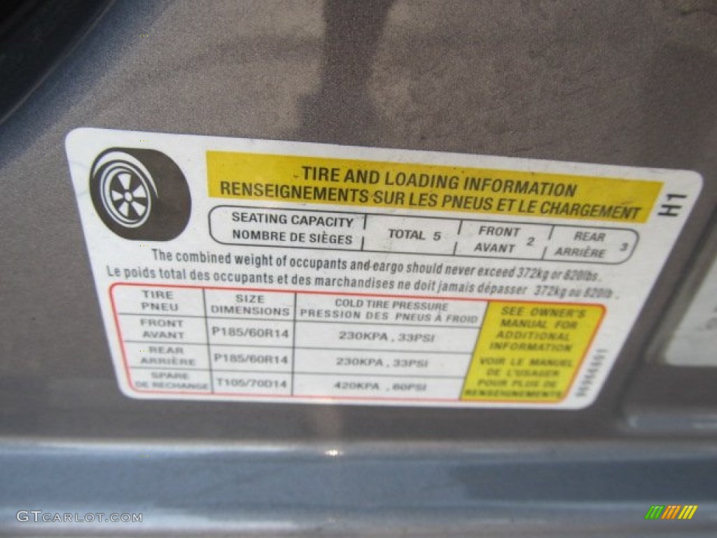 2010 Aveo Aveo5 LT - Medium Gray / Charcoal photo #23