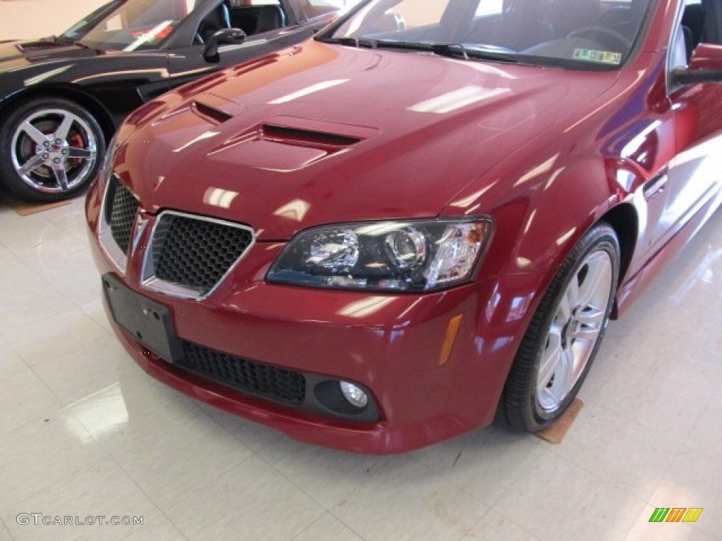 2009 G8 Sedan - Sport Red Metallic / Onyx photo #4