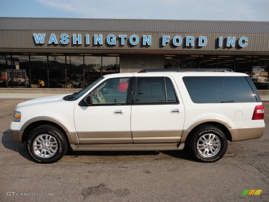 2011 Expedition EL Limited 4x4 - Oxford White / Camel photo #1
