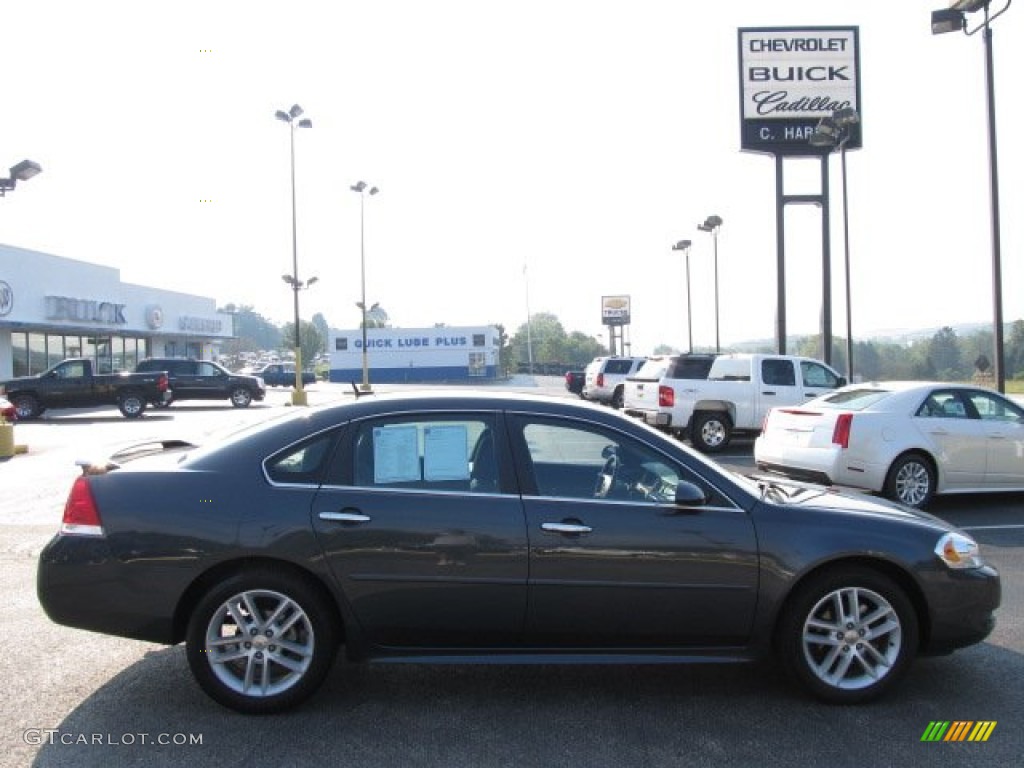 2011 Impala LTZ - Cyber Gray Metallic / Ebony photo #2