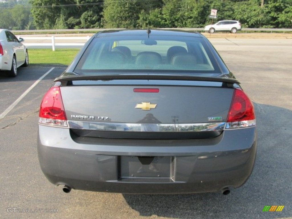 2011 Impala LTZ - Cyber Gray Metallic / Ebony photo #9