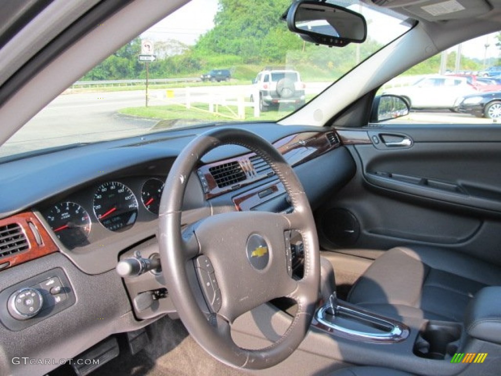 2011 Impala LTZ - Cyber Gray Metallic / Ebony photo #17
