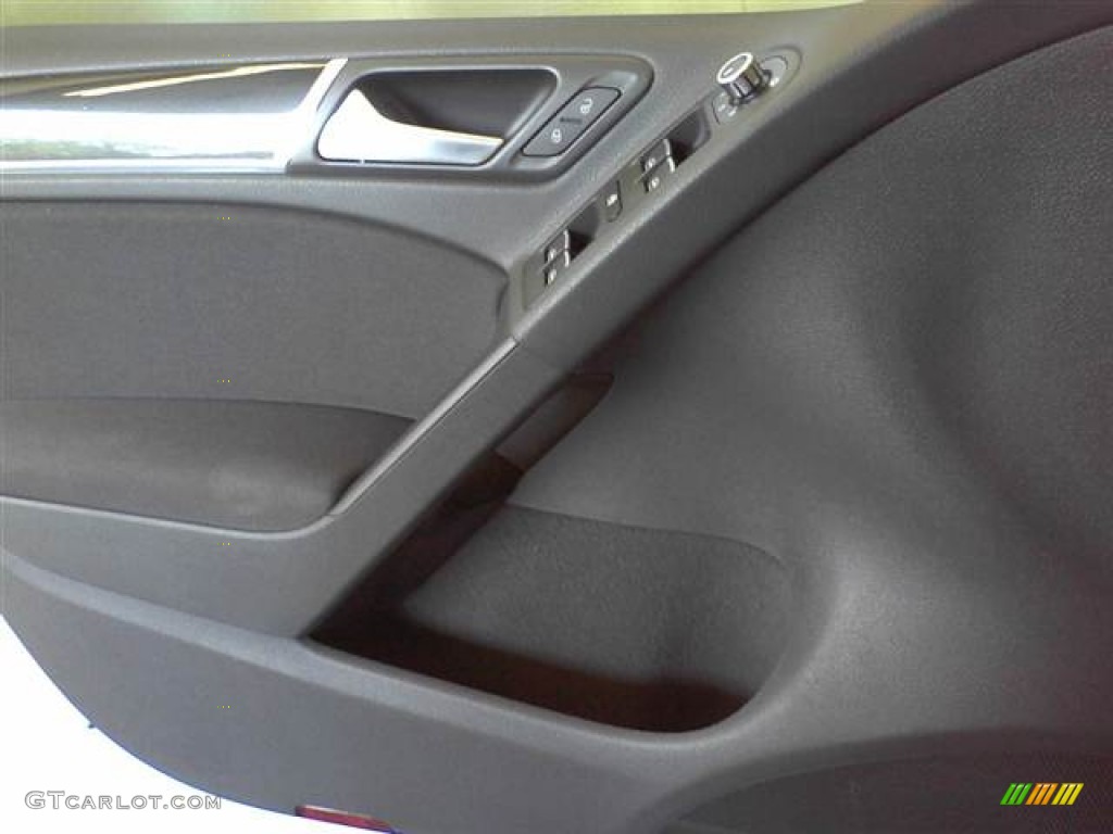 2011 GTI 4 Door - Carbon Steel Gray Metallic / Interlagos Plaid Cloth photo #12