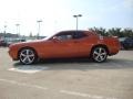 2011 Toxic Orange Pearl Dodge Challenger SRT8 392  photo #6
