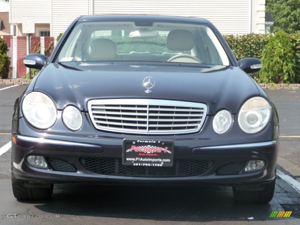 2006 E 350 Sedan - Capri Blue Metallic / Stone photo #2