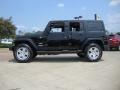 Black 2012 Jeep Wrangler Unlimited Sahara 4x4 Exterior