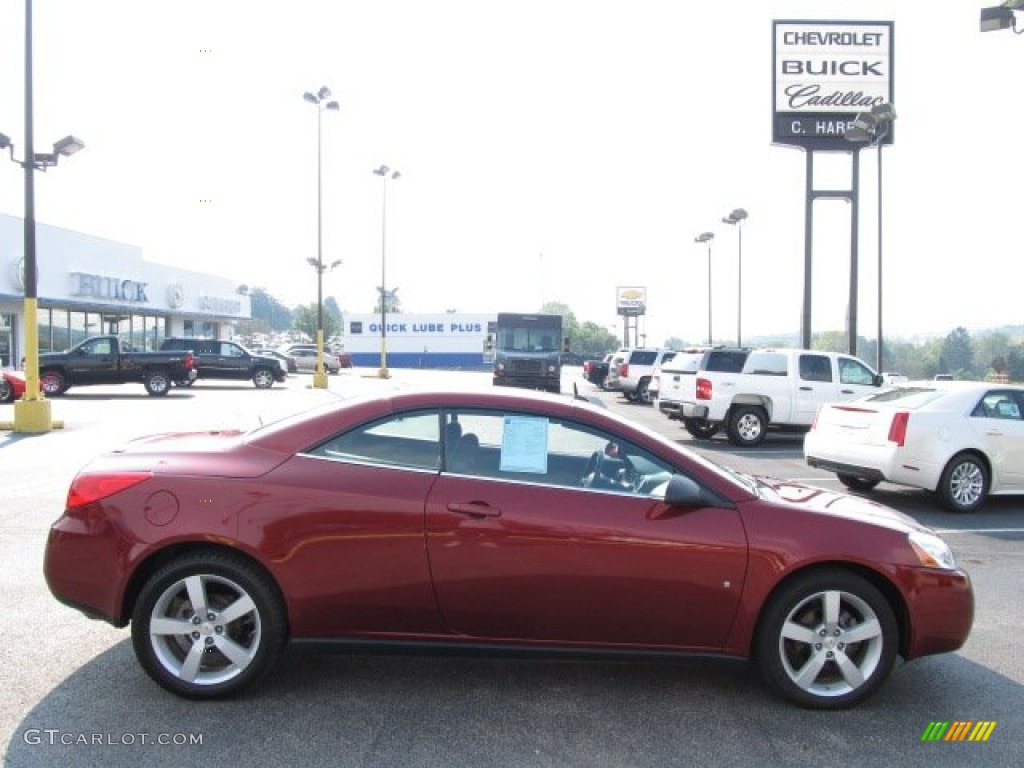 2008 G6 GT Convertible - Performance Red Metallic / Ebony Black photo #5