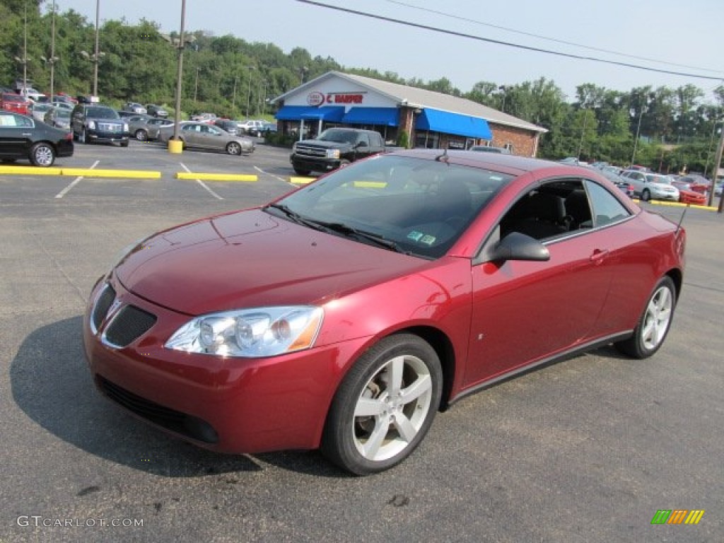 2008 G6 GT Convertible - Performance Red Metallic / Ebony Black photo #8