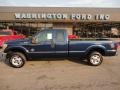 Dark Blue Pearl Metallic 2011 Ford F250 Super Duty XLT SuperCab 4x4