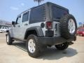 2007 Bright Silver Metallic Jeep Wrangler Unlimited Rubicon 4x4  photo #5