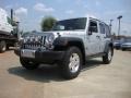 2007 Bright Silver Metallic Jeep Wrangler Unlimited Rubicon 4x4  photo #7