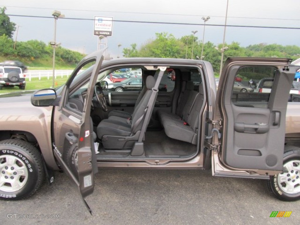 2008 Silverado 1500 LT Extended Cab - Desert Brown Metallic / Ebony photo #12