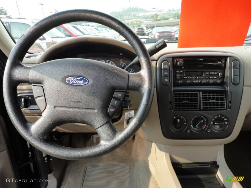 2002 Explorer XLS 4x4 - True Blue Metallic / Medium Prairie Tan/Graphite Accent photo #11