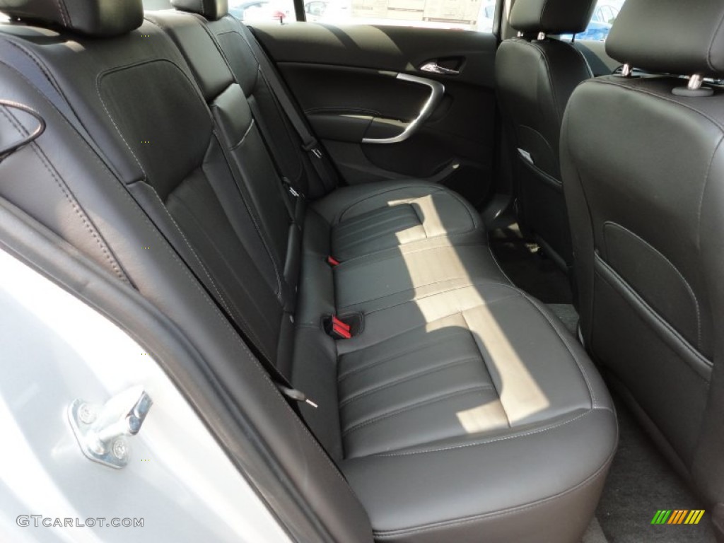 Ebony Interior 2011 Buick Regal CXL Photo #53195582