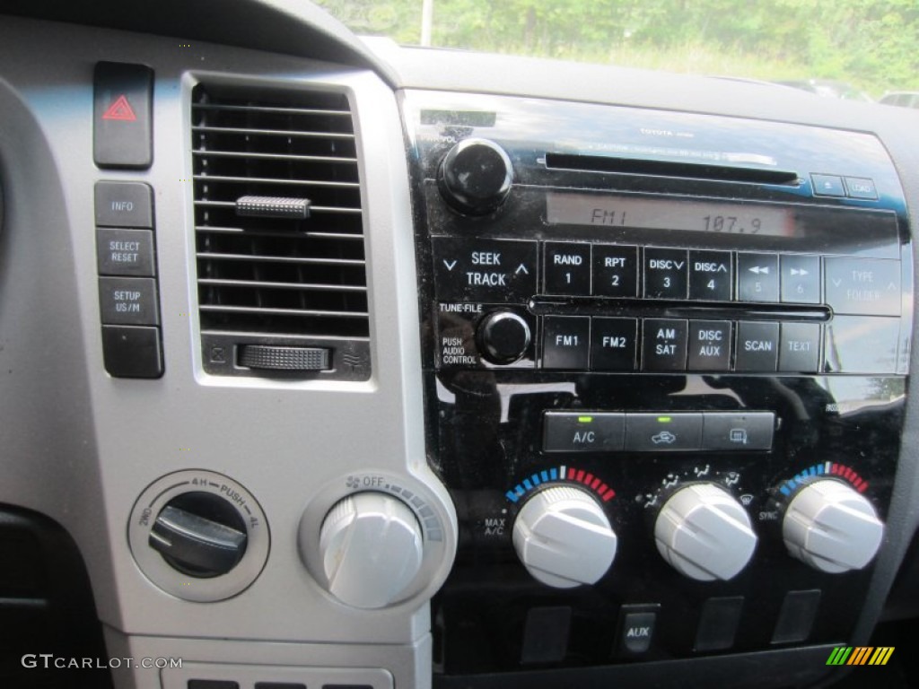 2008 Tundra SR5 TRD Double Cab 4x4 - Slate Gray Metallic / Graphite Gray photo #28