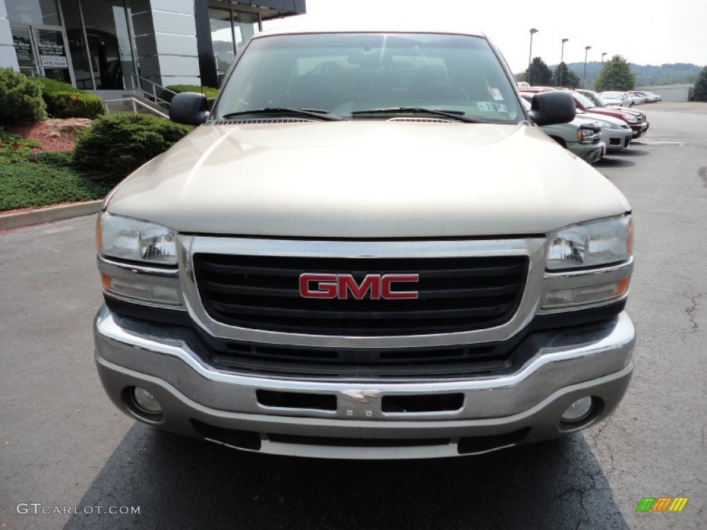 2003 Sierra 2500HD SLE Extended Cab 4x4 - Pewter Metallic / Dark Pewter photo #8