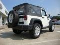 2007 Stone White Jeep Wrangler X 4x4  photo #3