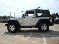 2007 Stone White Jeep Wrangler X 4x4  photo #6